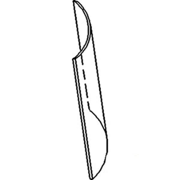 Aftermarket Cab Glass - Windshield Upper RH Fits John Deere 4050 4630 4240 4230 4250 4430 44 R50753 - main